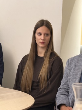 Novinarska konferenca pred abonmajsko sezono in FSJ Jazz Ravne Ana Taks Rebernik